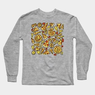 Pizza Slices Long Sleeve T-Shirt